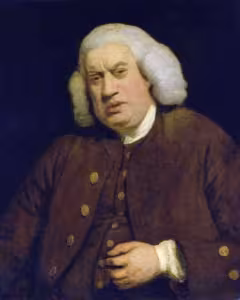 Samuel Johnson by Joshua Reynolds